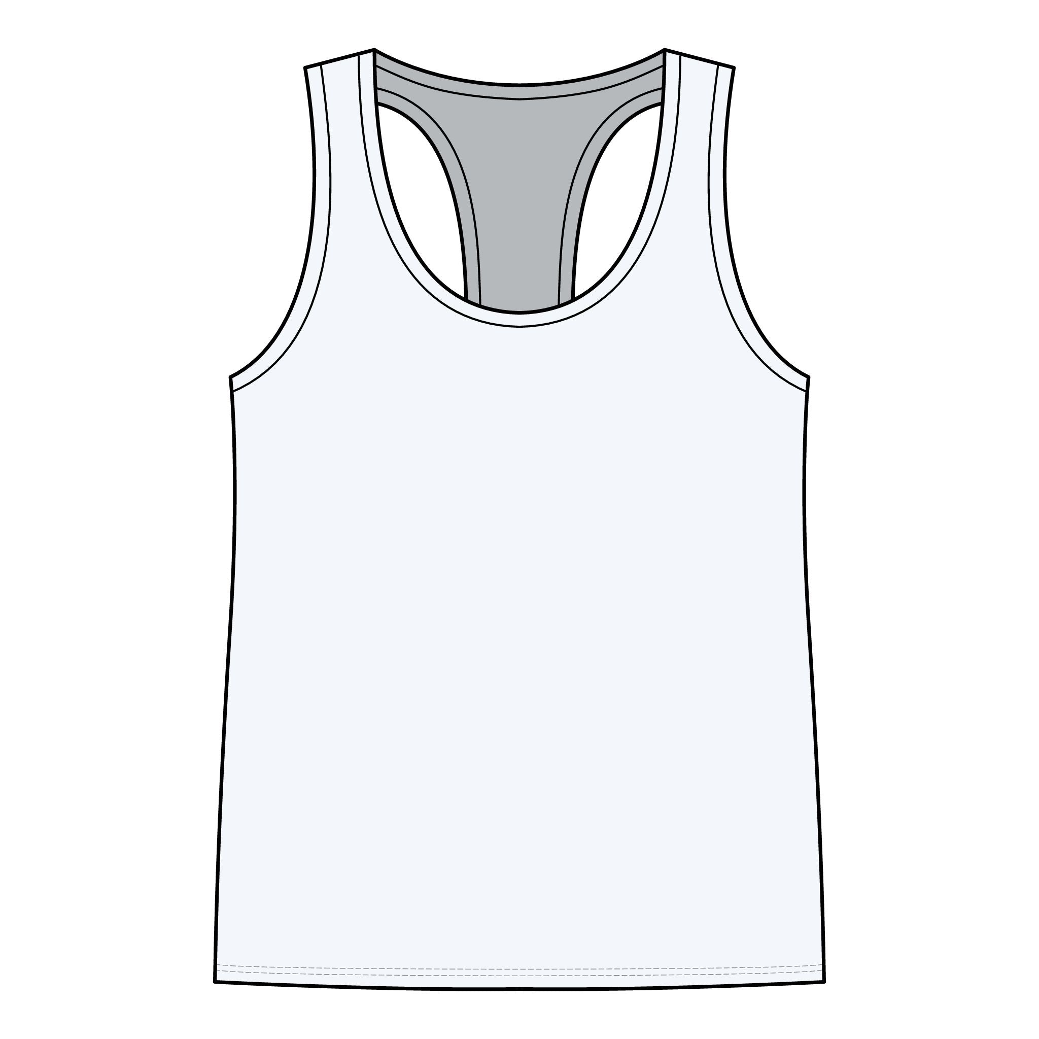 Fourth of July Bayou Fireworks Racerback Tank