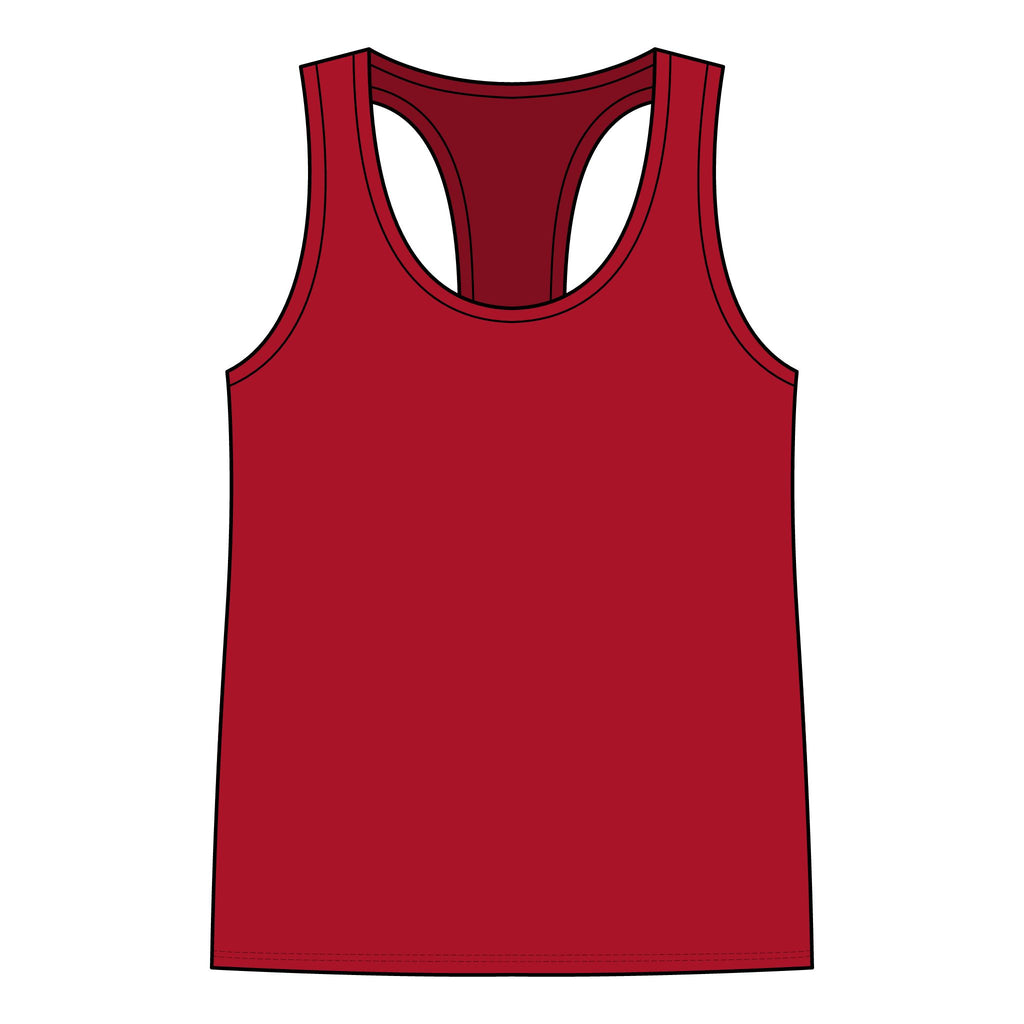 Fourth of July Bayou Fireworks Racerback Tank