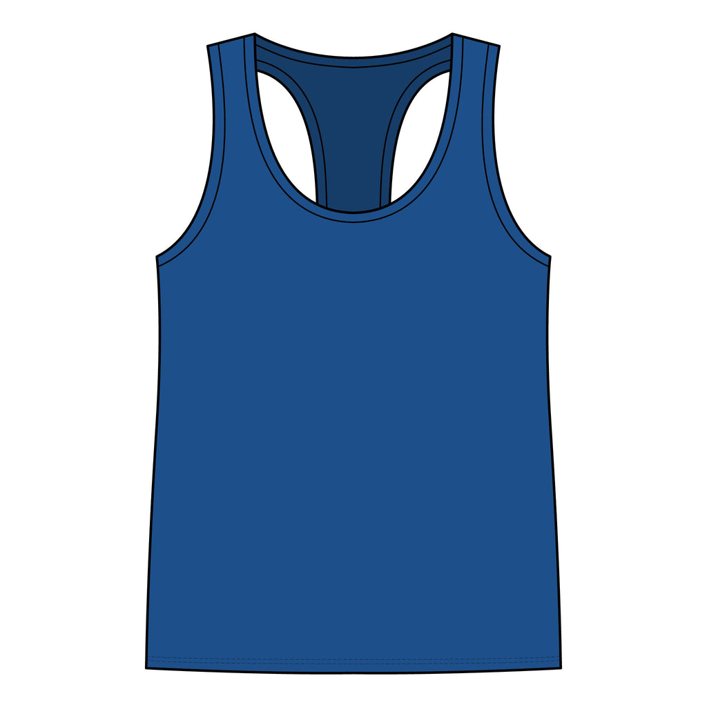 Fourth of July Bayou Fireworks Racerback Tank