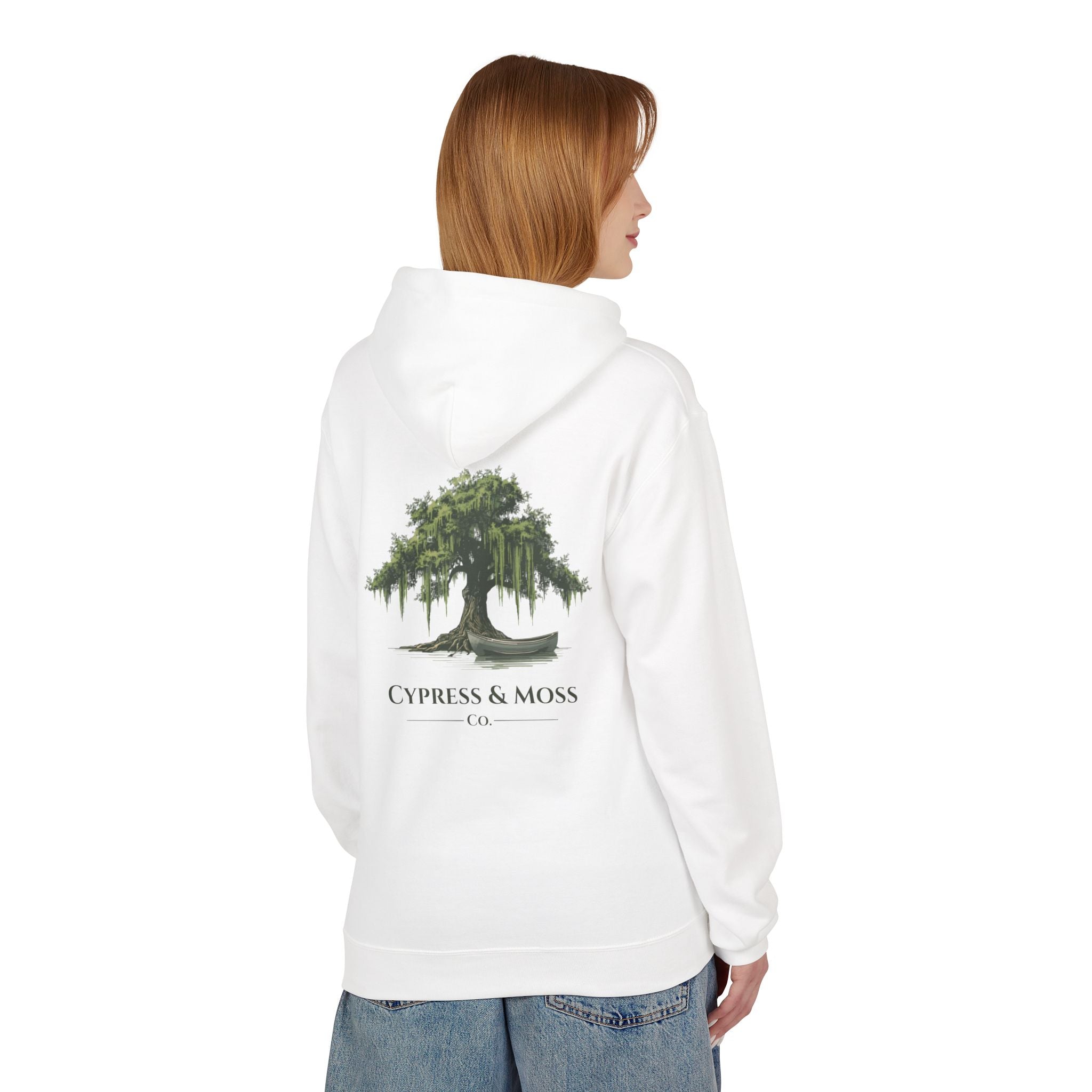 Cypress & Moss Hoodie — Cypress Tree Graphic Pullover
