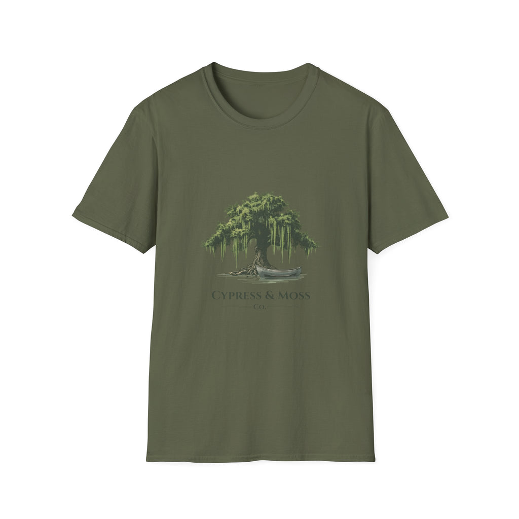Cypress & Moss Tee — Southern Oak Tree Graphic T-Shirt