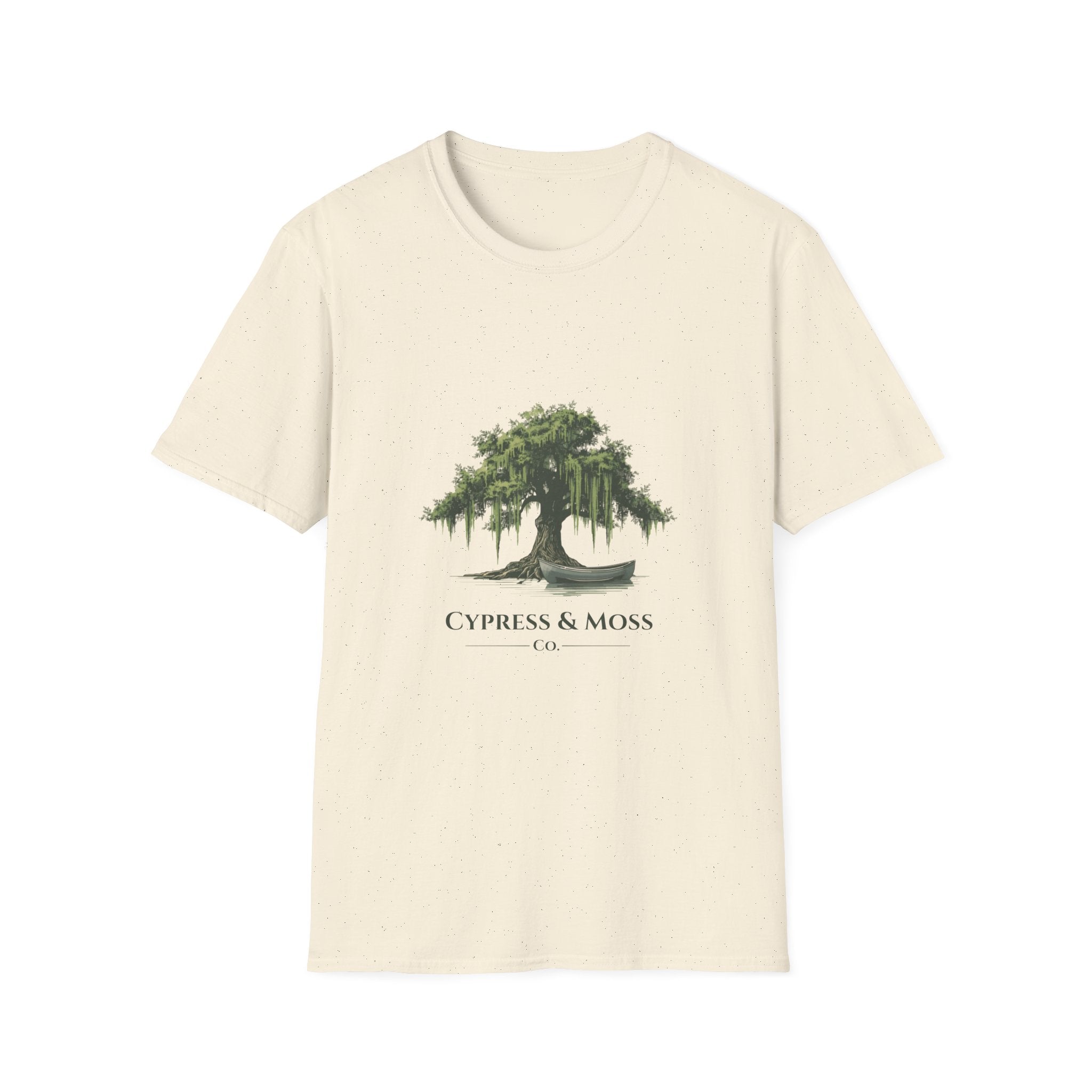 Cypress & Moss Tee — Southern Oak Tree Graphic T-Shirt