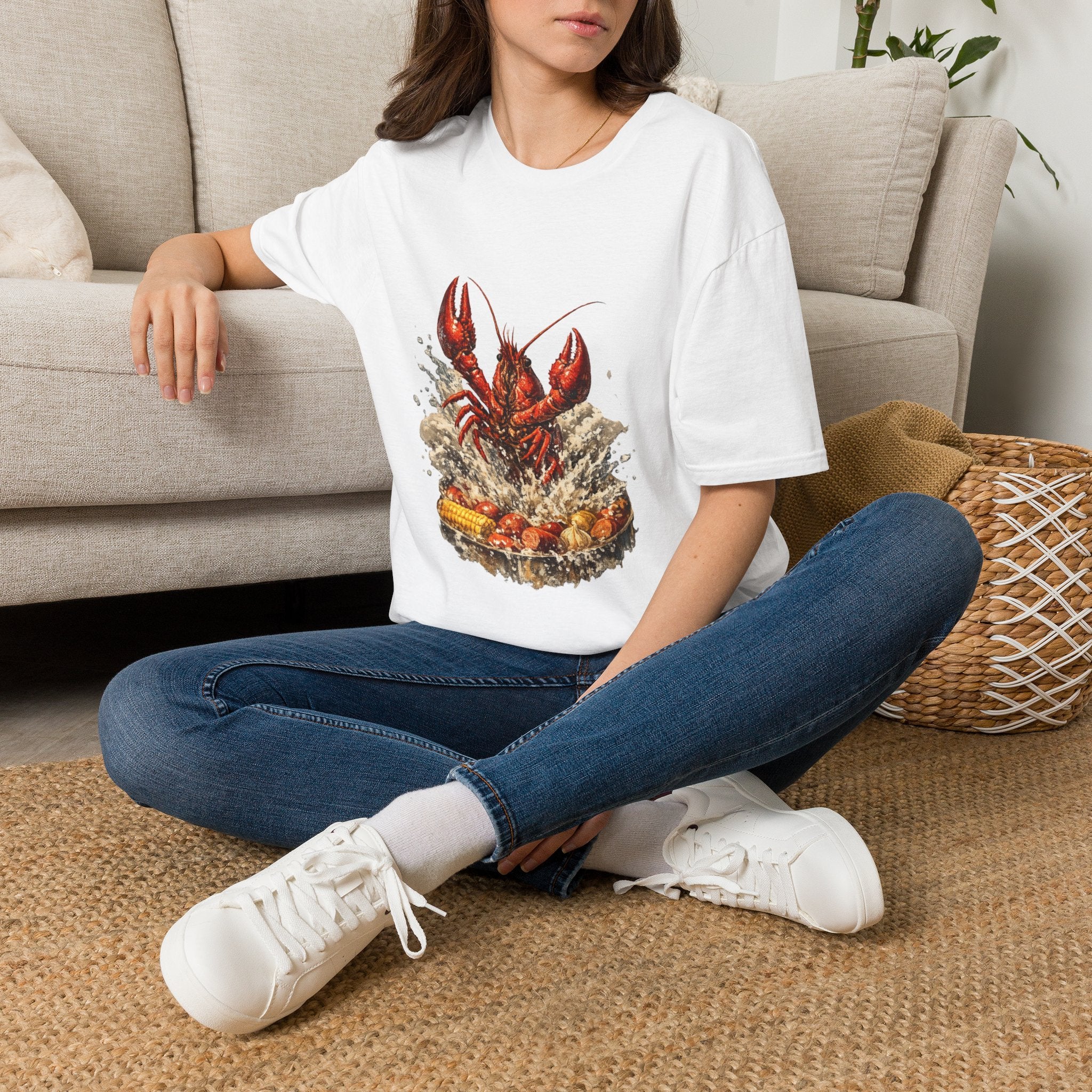 Crawfish Boil T-Shirt — Vintage Seafood Festival Tee