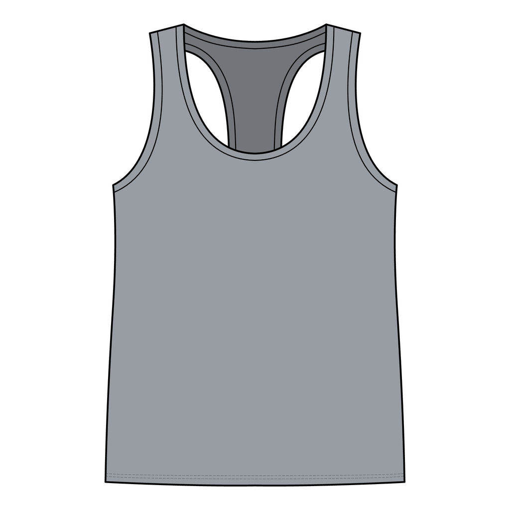 Fourth of July Bayou Fireworks Racerback Tank