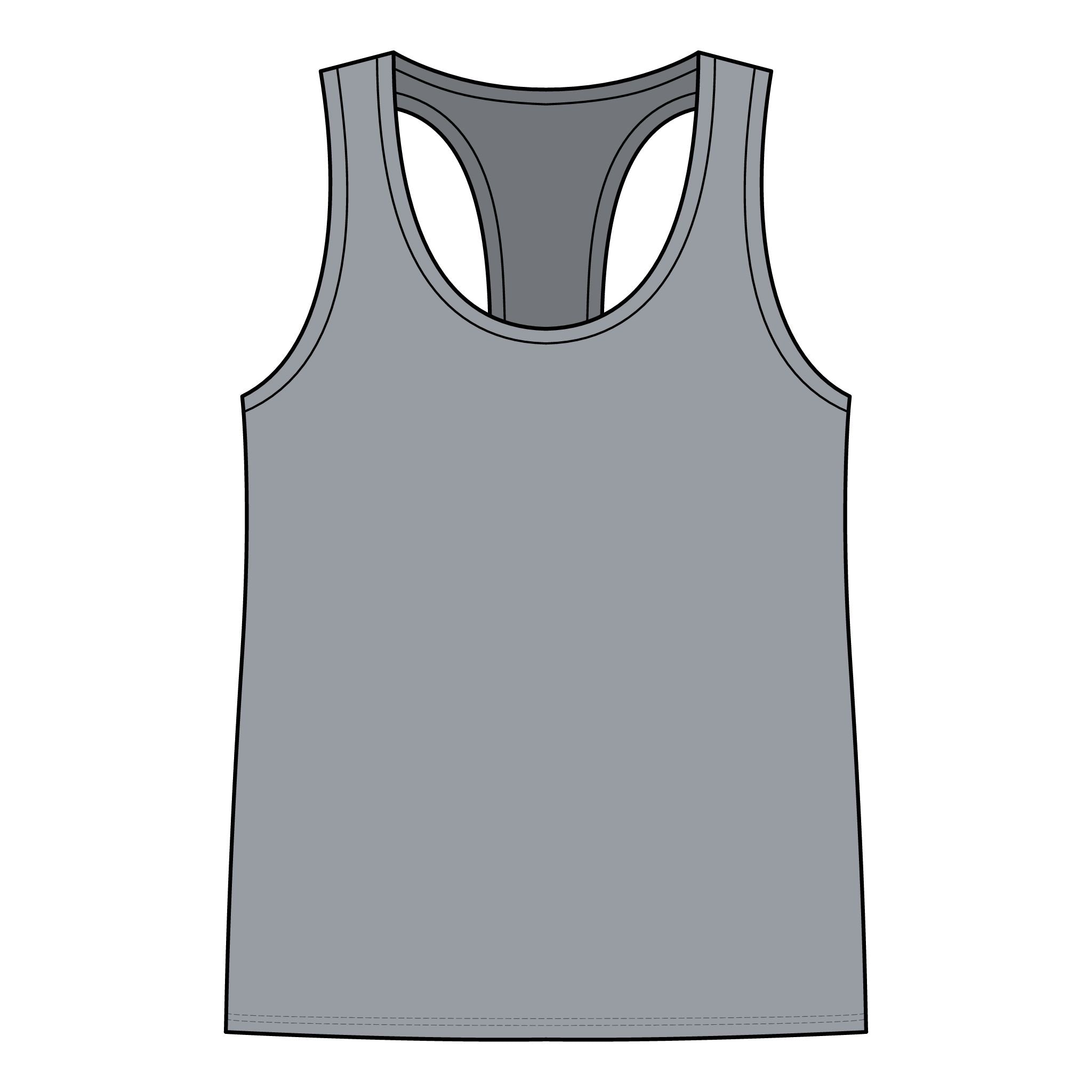 Fourth of July Bayou Fireworks Racerback Tank