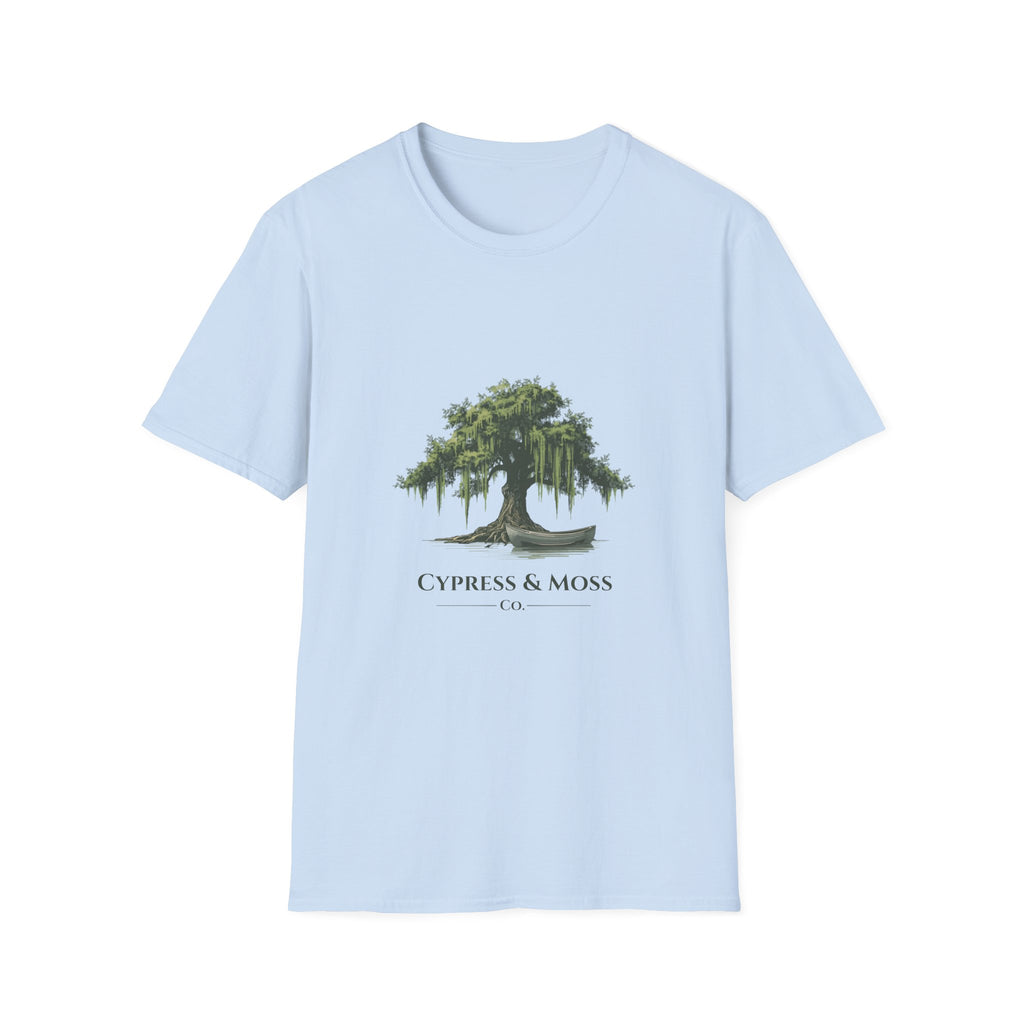 Cypress & Moss Tee — Southern Oak Tree Graphic T-Shirt