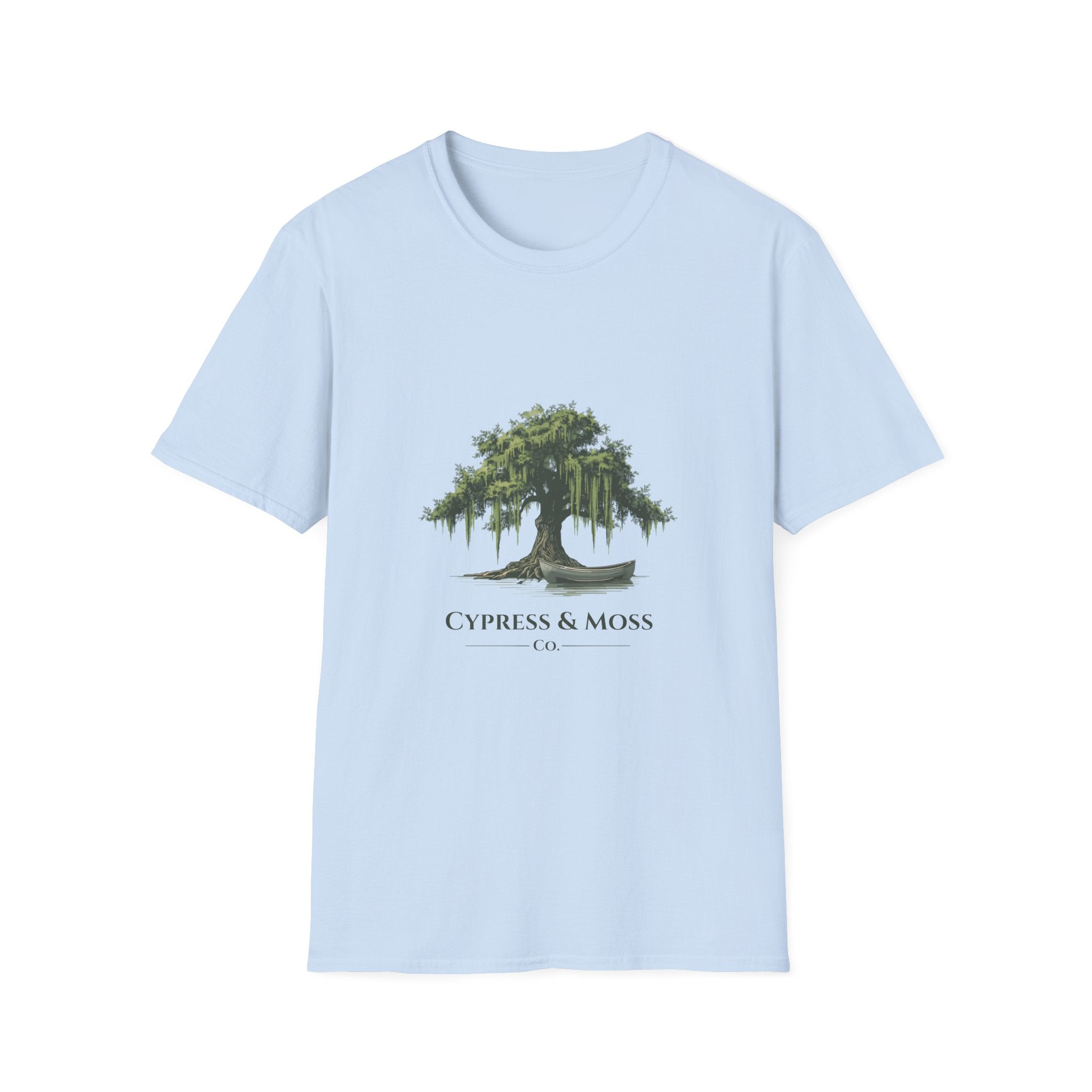 Cypress & Moss Tee — Southern Oak Tree Graphic T-Shirt