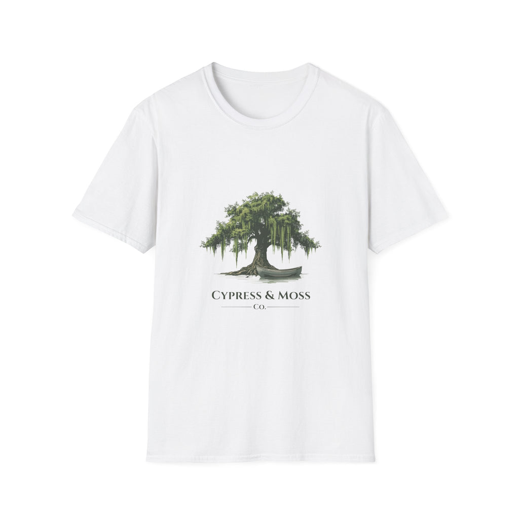 Cypress & Moss Tee — Southern Oak Tree Graphic T-Shirt