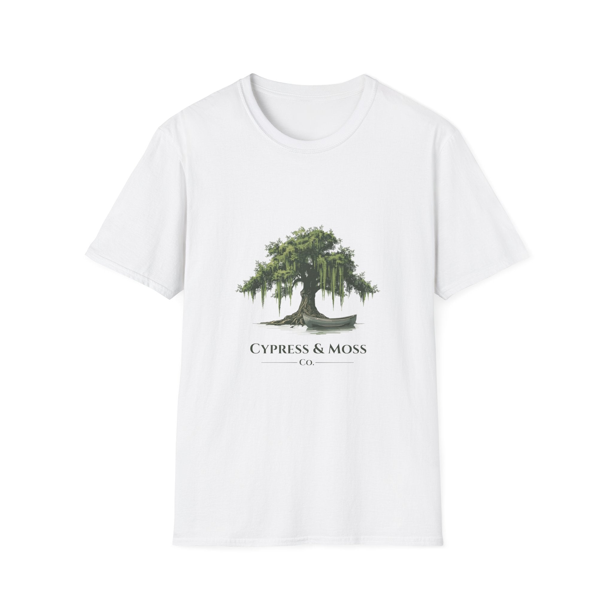 Cypress & Moss Tee — Southern Oak Tree Graphic T-Shirt