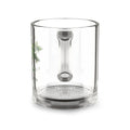 10oz Glass Mug — Cypress & Moss Tree Design Coffee Cup