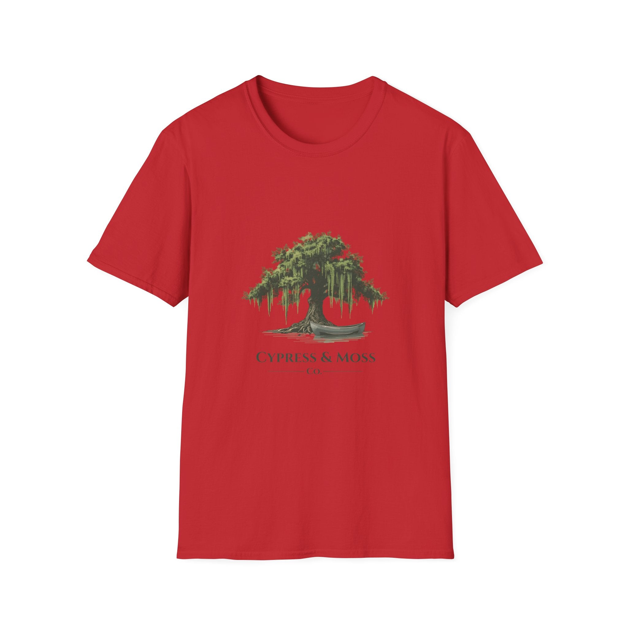 Cypress & Moss Tee — Southern Oak Tree Graphic T-Shirt