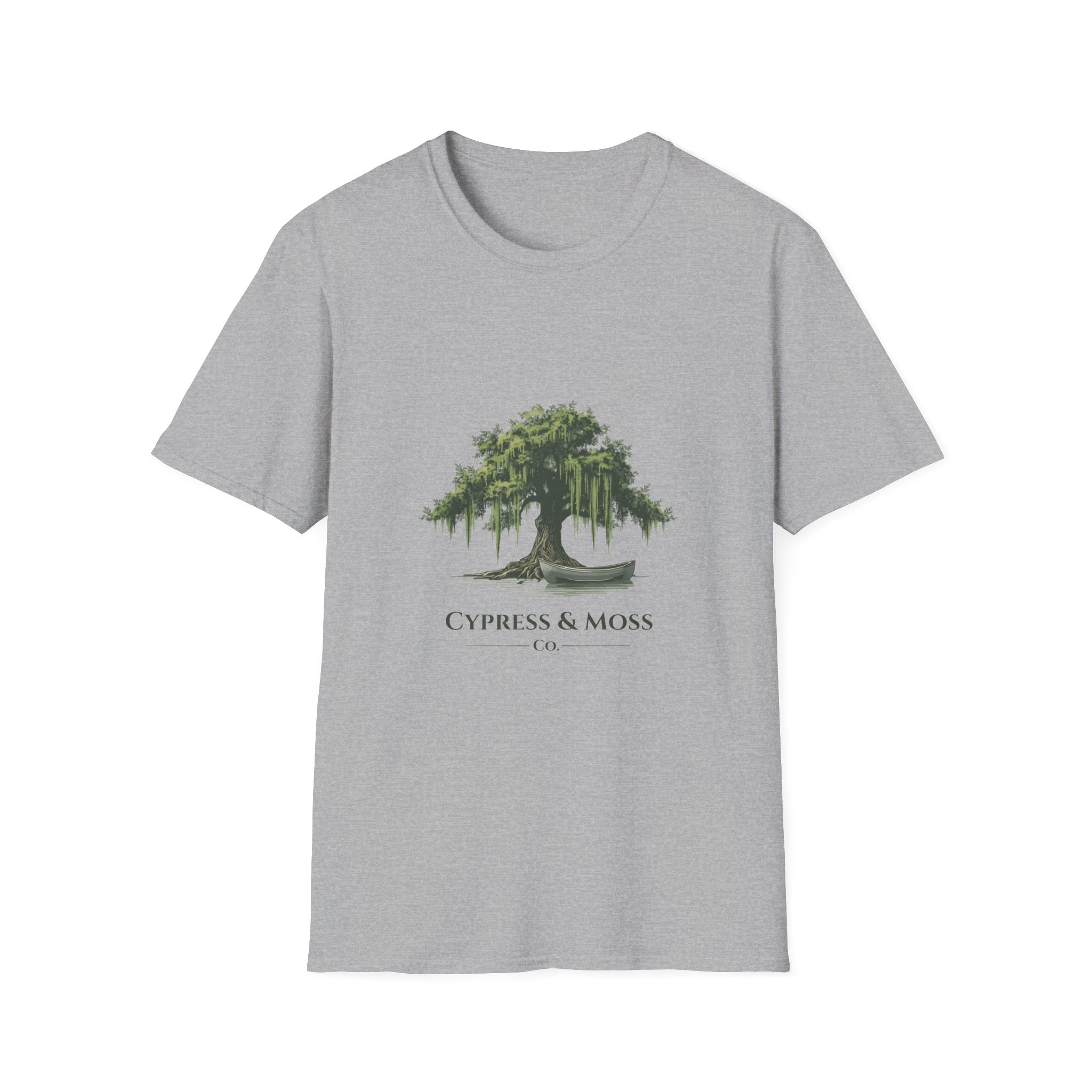 Cypress & Moss Tee — Southern Oak Tree Graphic T-Shirt