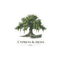 Cypress & Moss Kiss-Cut Sticker — Southern Cypress Tree Logo Decal